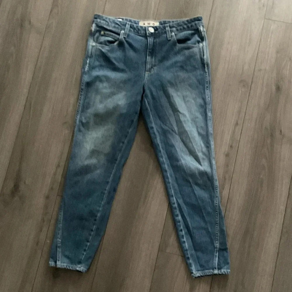 Amo Twist Liberty Mid-Rise Medium Wash Jeans - 31 - Picture 3 of 9